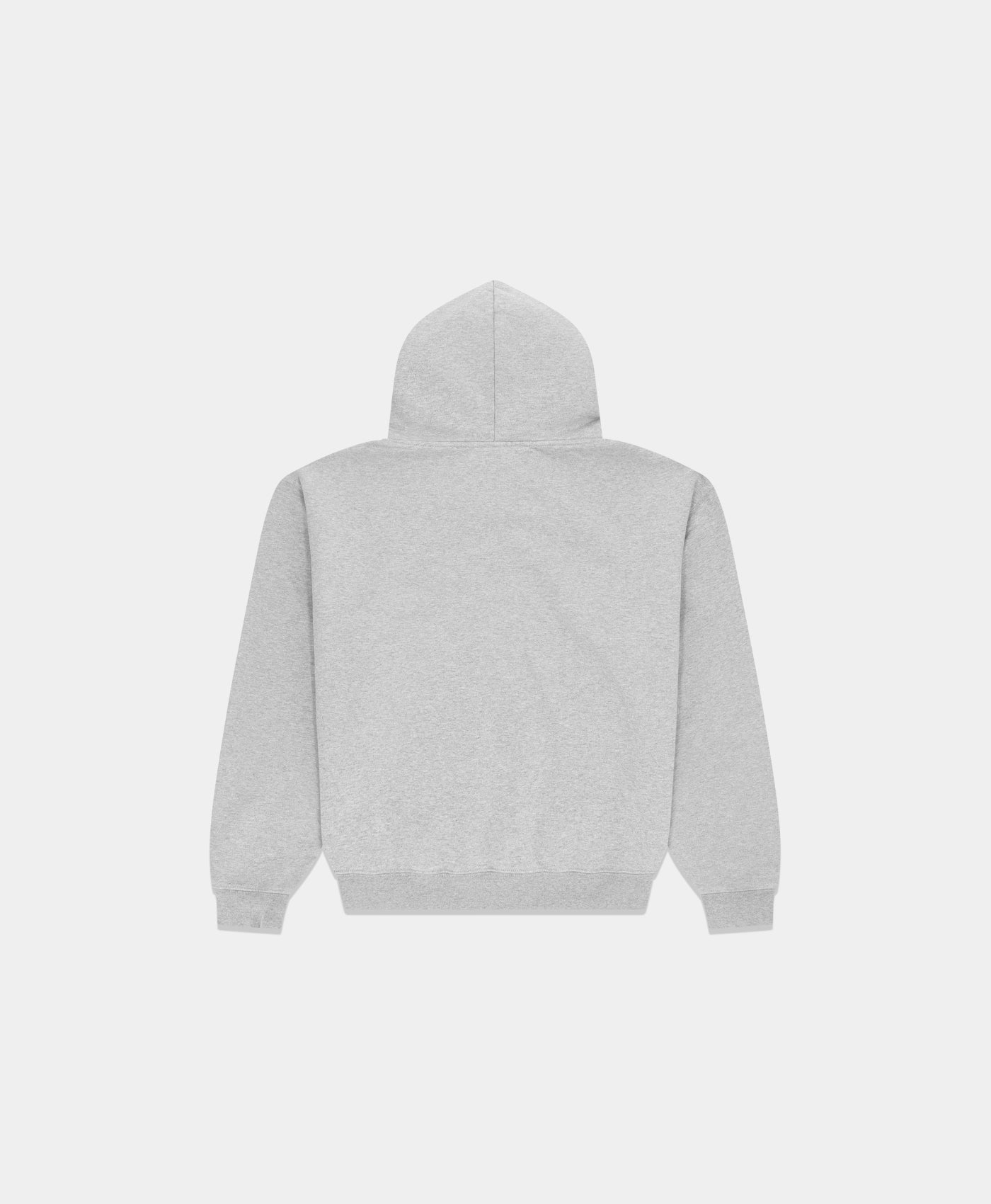 Blue Oval Logo Hoodie Grey