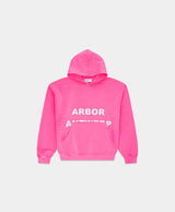 Distressed Hoodie Pink