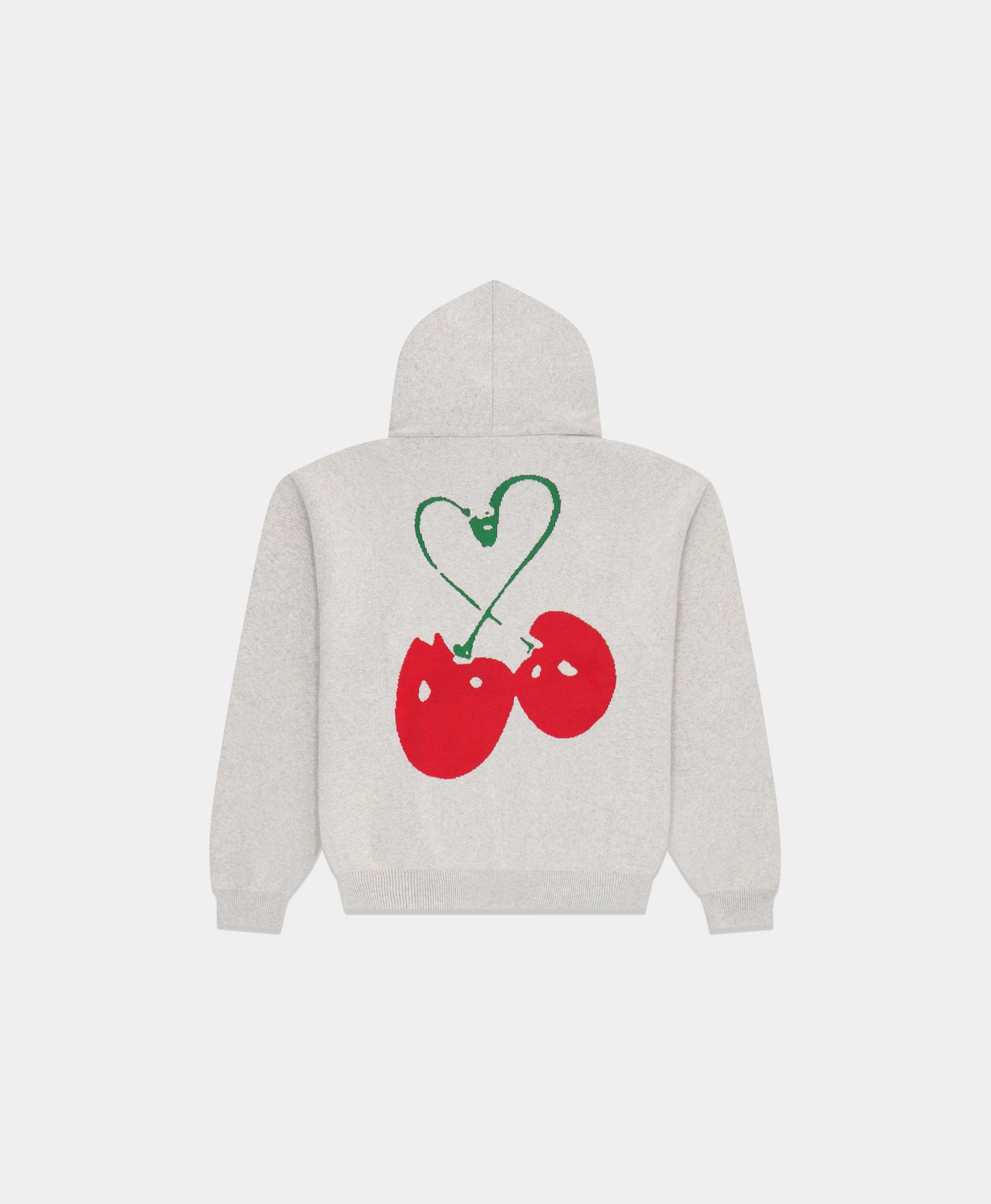 Cherries Knitted Hoodie