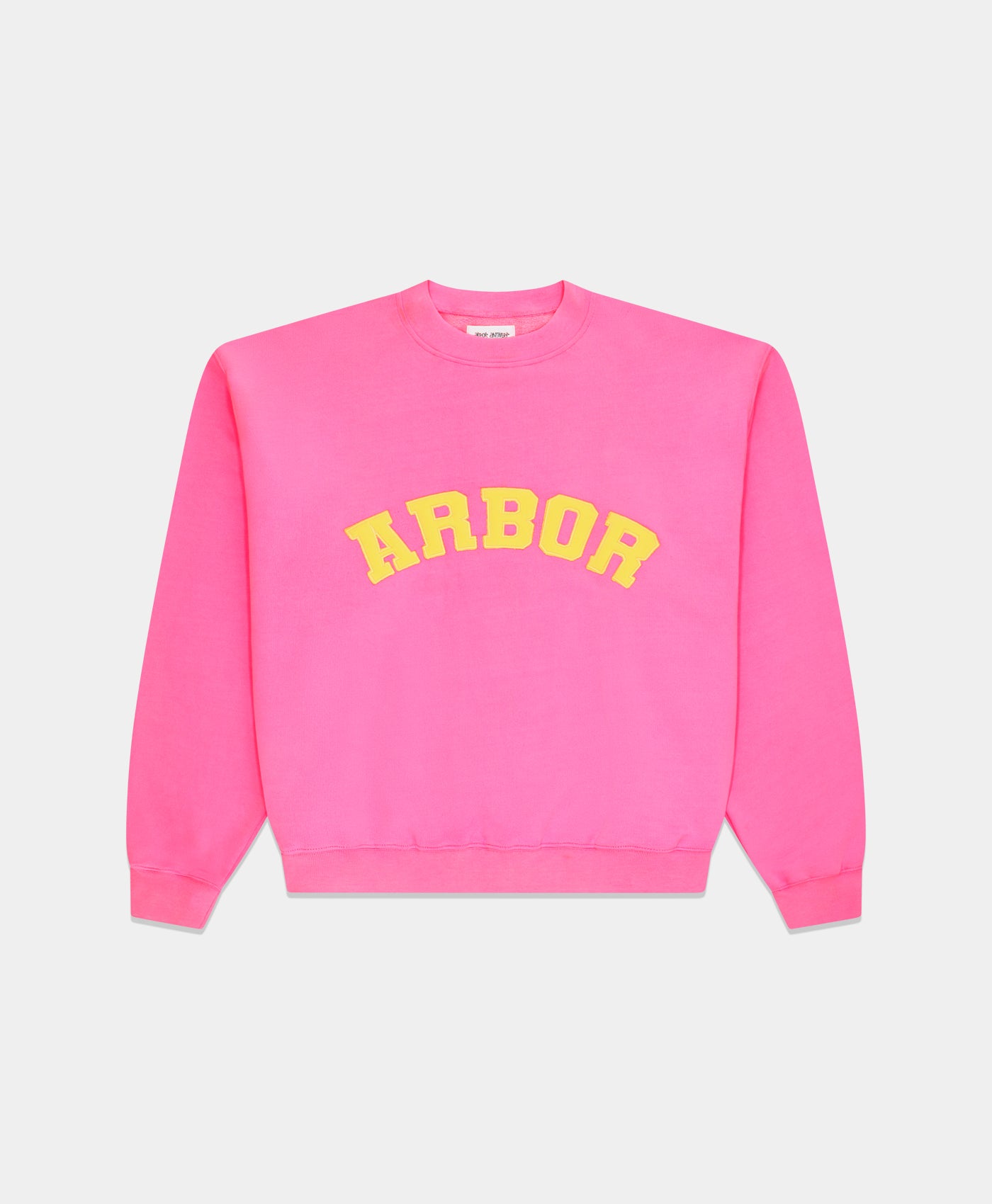 Yellow Arbor Crewneck Pink