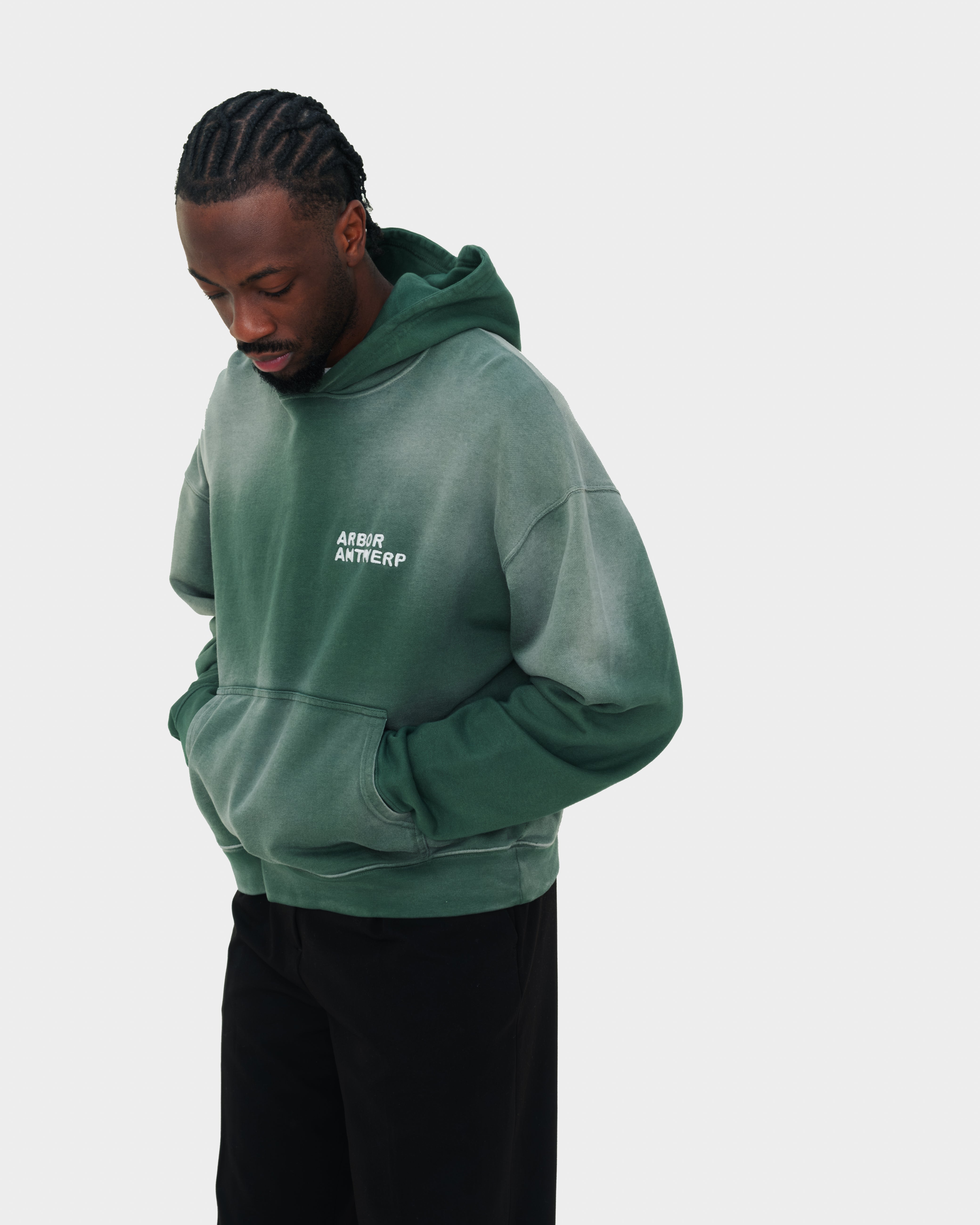 Sunfade Hoodie Green