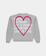 Pink Love Knit Grey